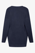 Mid Length Cardigan Dark Grey (1)