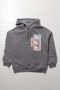 Hello Kitty Oversized Hoodie Grey