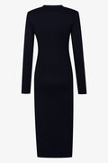 Bodycon Maxi Dress Black (1)