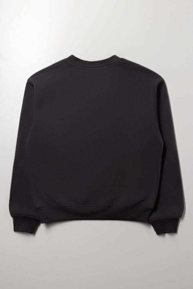 Crew Neck Tracktop Dark Grey | Tops & T-Shirts | Ackermans Crew Neck Tracktop Dark Grey | Tops & T-Shirts | Ackermans