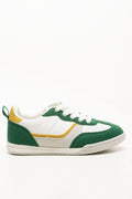 Retro Sneakers White And Green (1)
