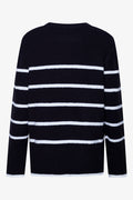 Long Sleeve Jumper Black & Milk (1)