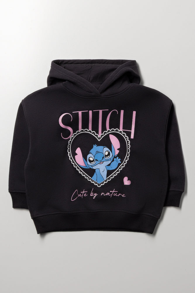 Stitch Hoodie Dark Grey | Tops & T-Shirts | Ackermans