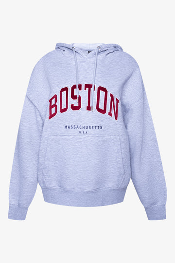 Hoody Grey Melange