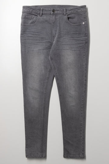 Super Skinny Denim Jeans Light Grey