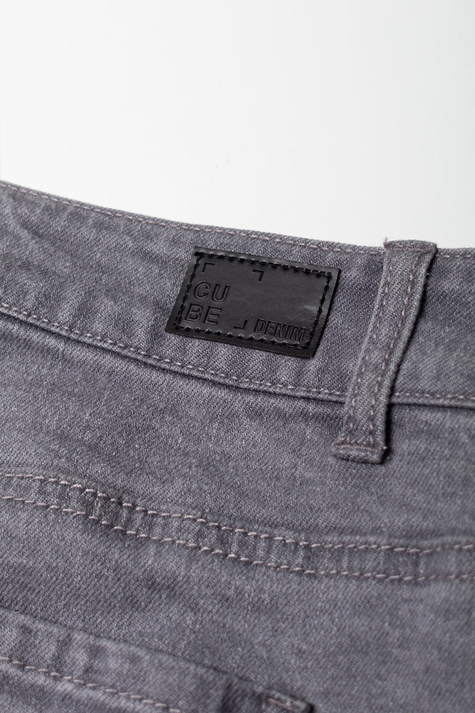 Super Skinny Denim Jeans Light Grey (2)