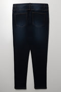 Super Skinny Denim Jeans Dark Blue (2)