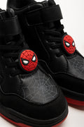 Spiderman Skater High Top Sneakers Black (2)