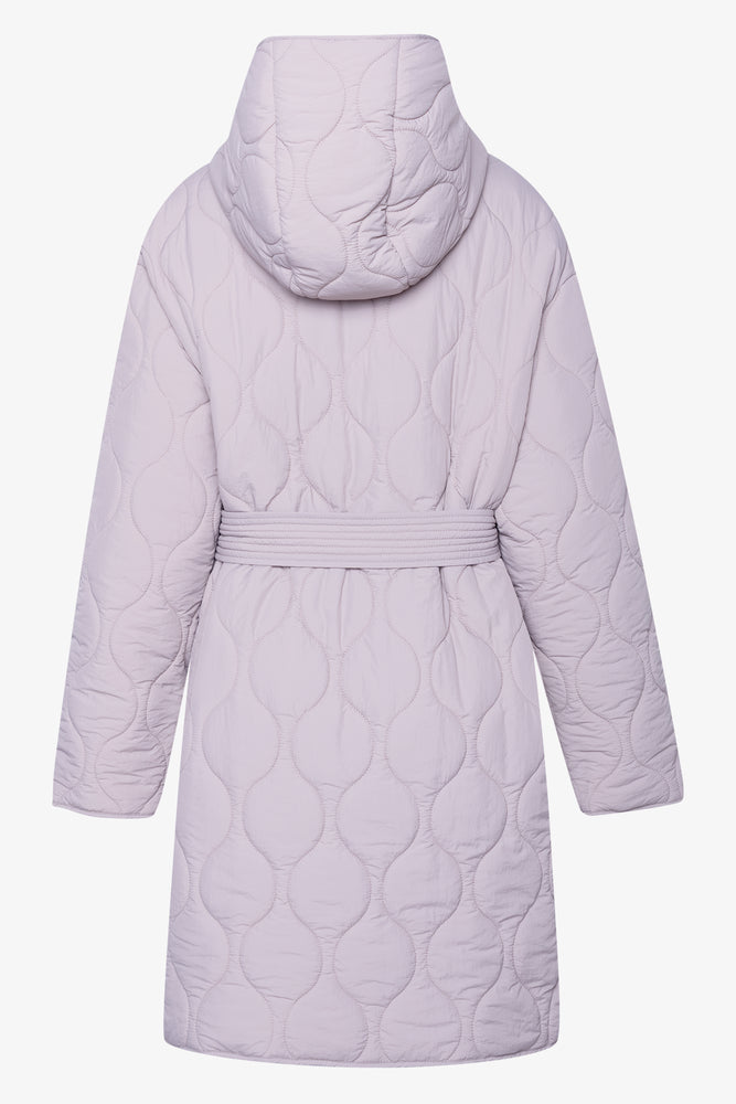 Quilt Puffer Jacket Natural