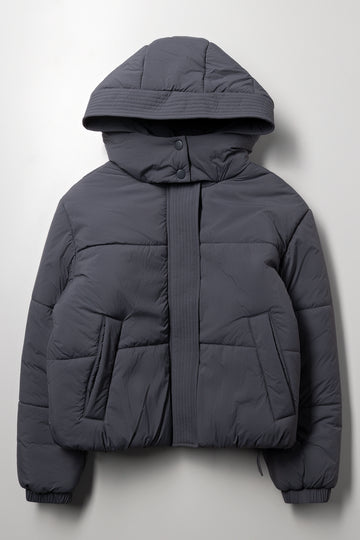 Puffer Jacket Charcoal