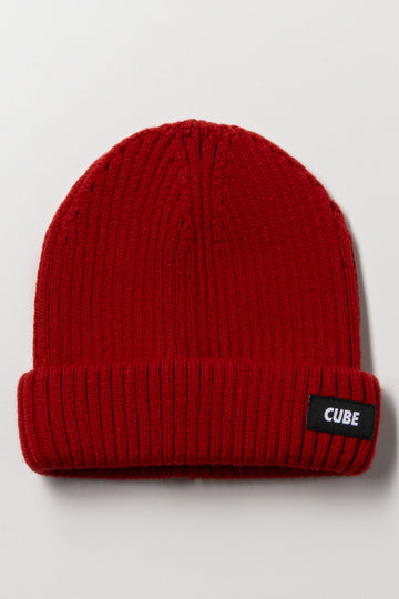 Rib Chunky Beanie Red | Accessories | Ackermans