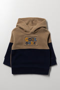 Tracktop Navy And Natural