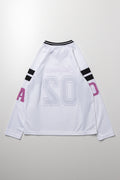 Oversized Mesh T-Shirt White (2)