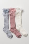 3 Pack Knee High Socks Multicolour