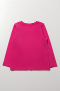 Barbie Long Sleeve T-Shirt Pink (2)