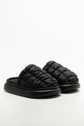 Quilted Mule Black