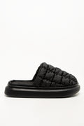 Quilted Mule Black (1)