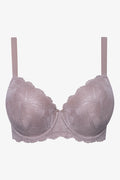 Plus Size 2 Pack Lace Balconette Bra Black And Natural (2)