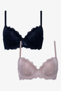 2 Pack Lace Bras
