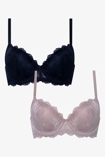 2 Pack Lace Bras