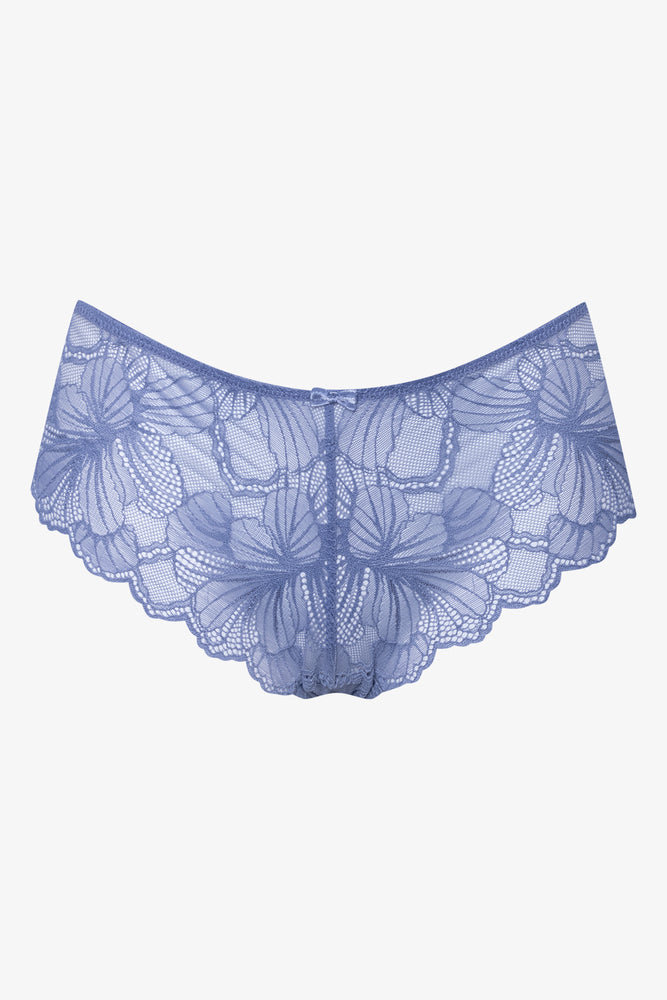 3 Pack Lace Boyleg Panties White ,Blue & Navy