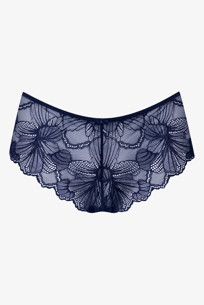 3 Pack Lace Boyleg Panties White ,Blue & Navy (2)