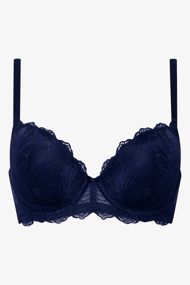 2 Pack Lace Bras Blue & Navy (2)