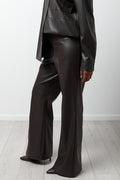 Pleather Pants Chocolate (1)