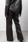 Pleather Pants Chocolate (2)
