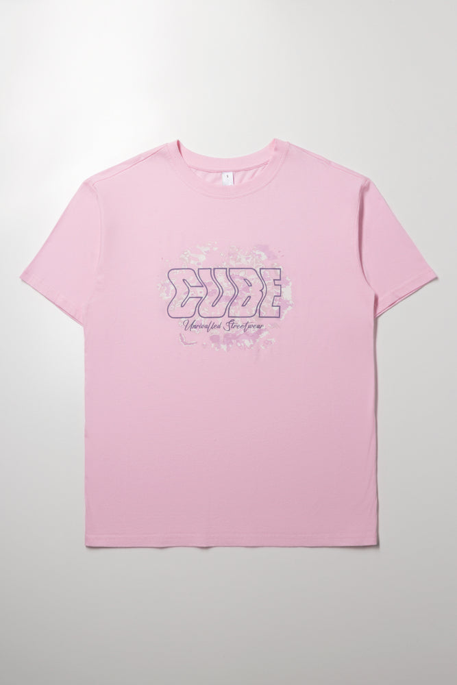 Oversized T-Shirt Pink