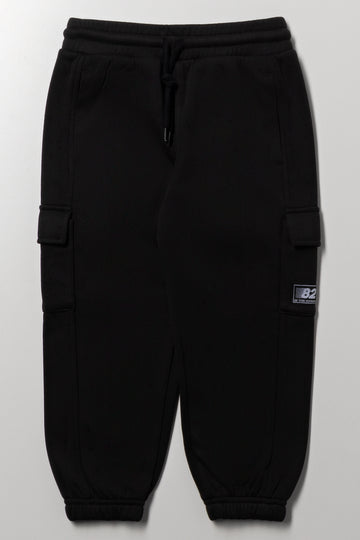 Cargo Trackpants Black