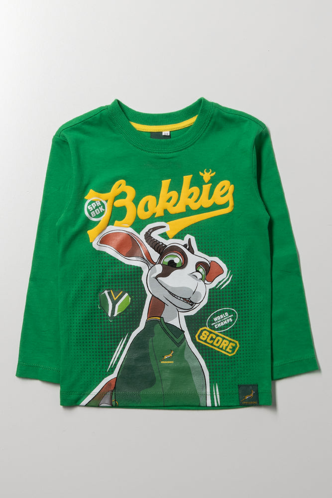 Bokkie Long Sleeve T-Shirt Green
