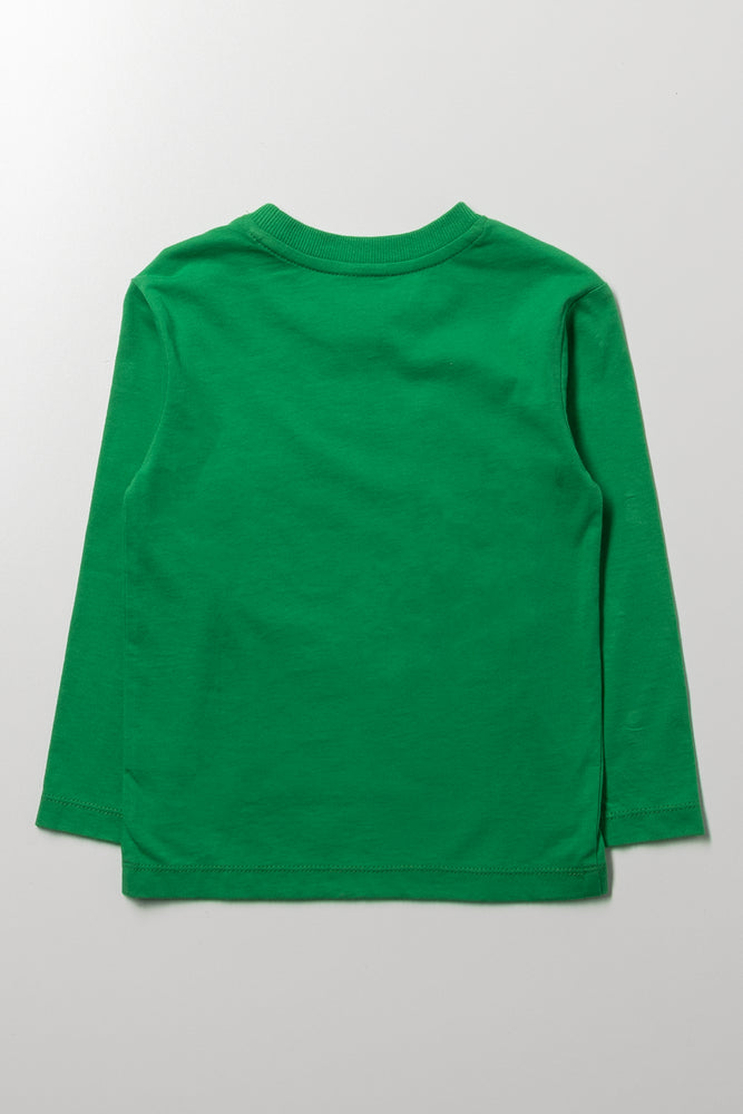 Bokkie Long Sleeve T-Shirt Green (2)