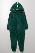 Dinosaur Onesie Green