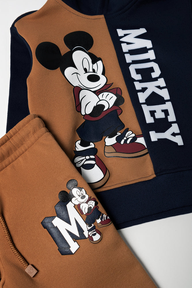 Mickey Mouse Tracksuit Brown