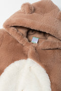 Padded Fur Babygrow Natural (1)