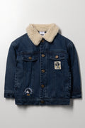 Mickey Mouse Denim Jacket Blue