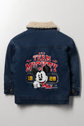 Mickey Mouse Denim Jacket Blue (2)