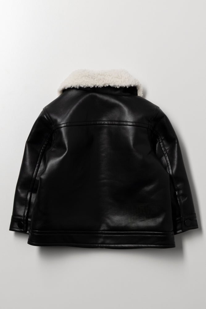 Biker Jacket Black | Jackets & Knitwear | Ackermans