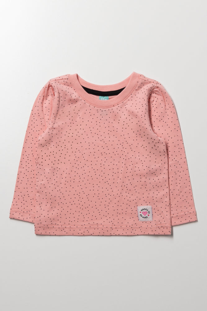 Long Sleeve T-Shirt Pink