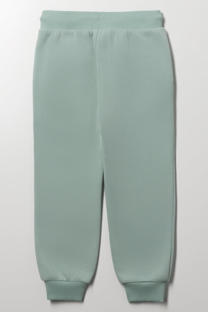 Frill Pocket Jogger Trackpants Green (2)