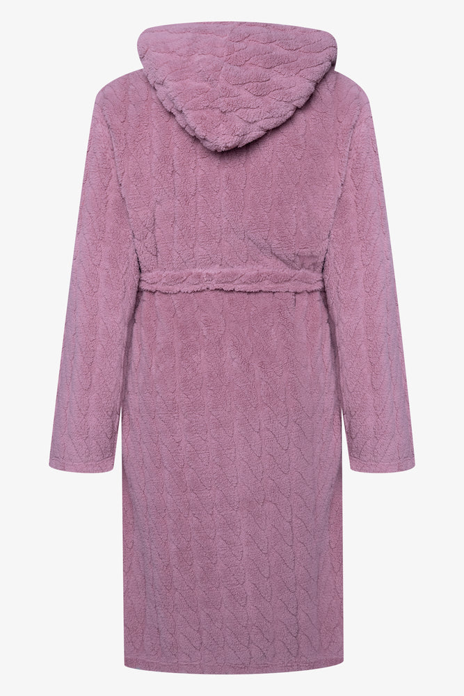 Cable Knit Gown Pink