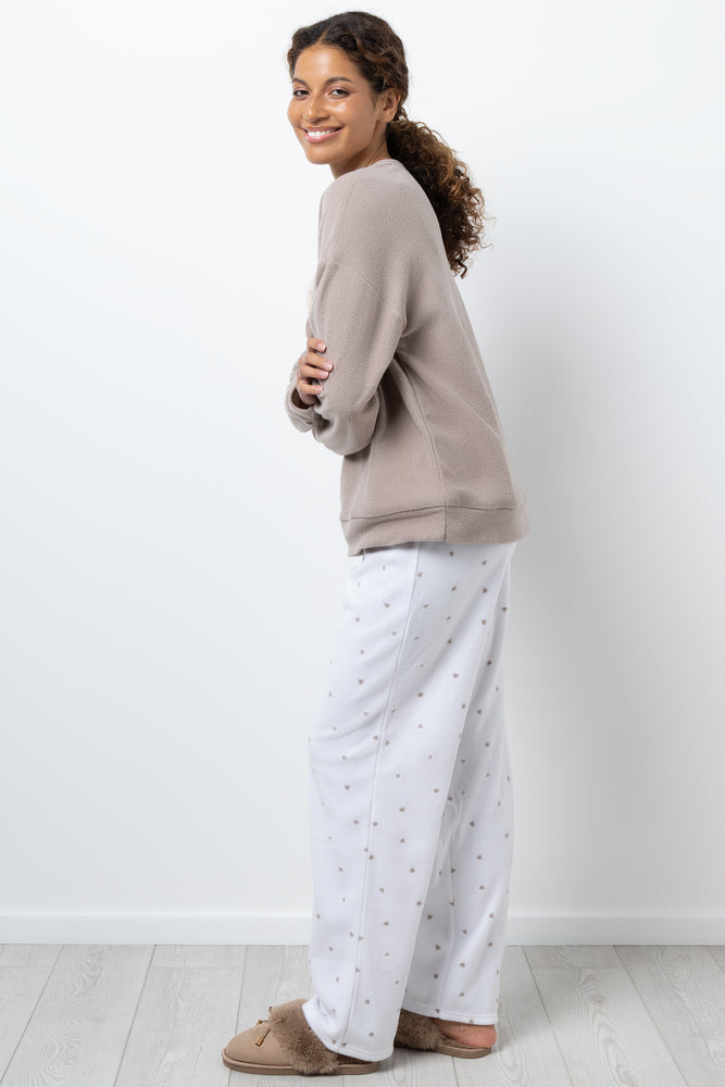 Bear Pyjamas Light Brown And White (1)