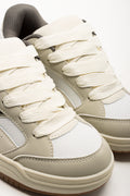 Skater Padded Sneakers White (2)