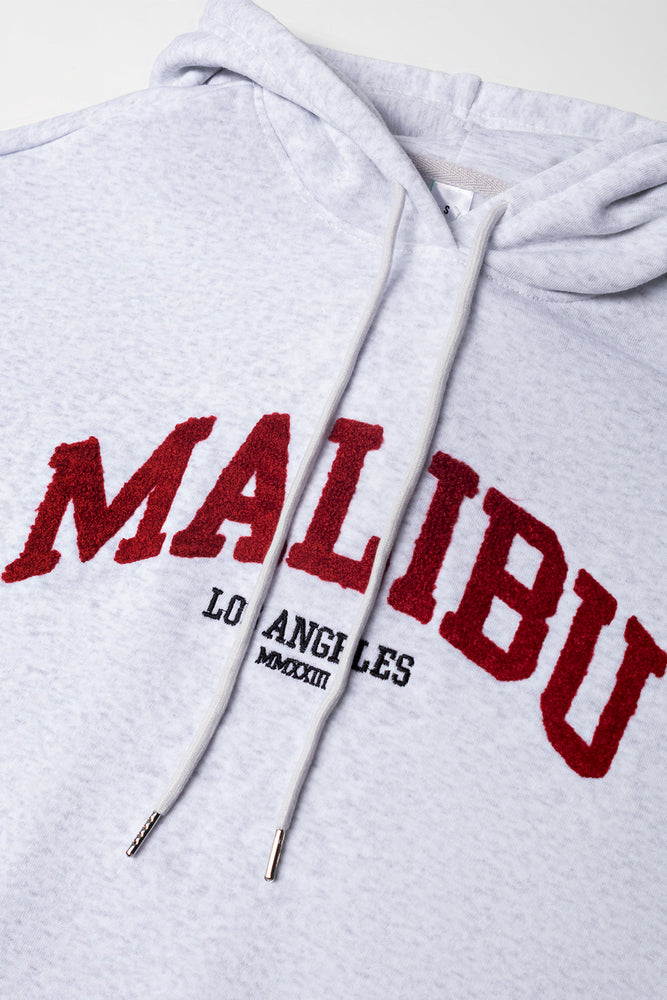 Oversized Hoody Grey  Melange