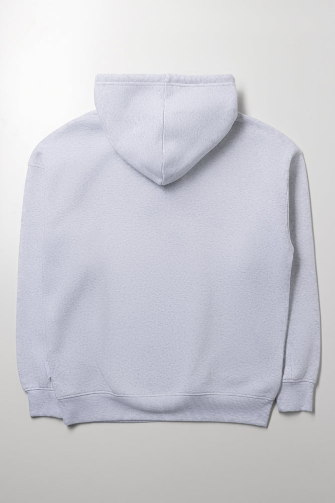 Oversized Hoody Grey  Melange (2)