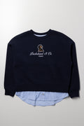 Twofer Top Blue