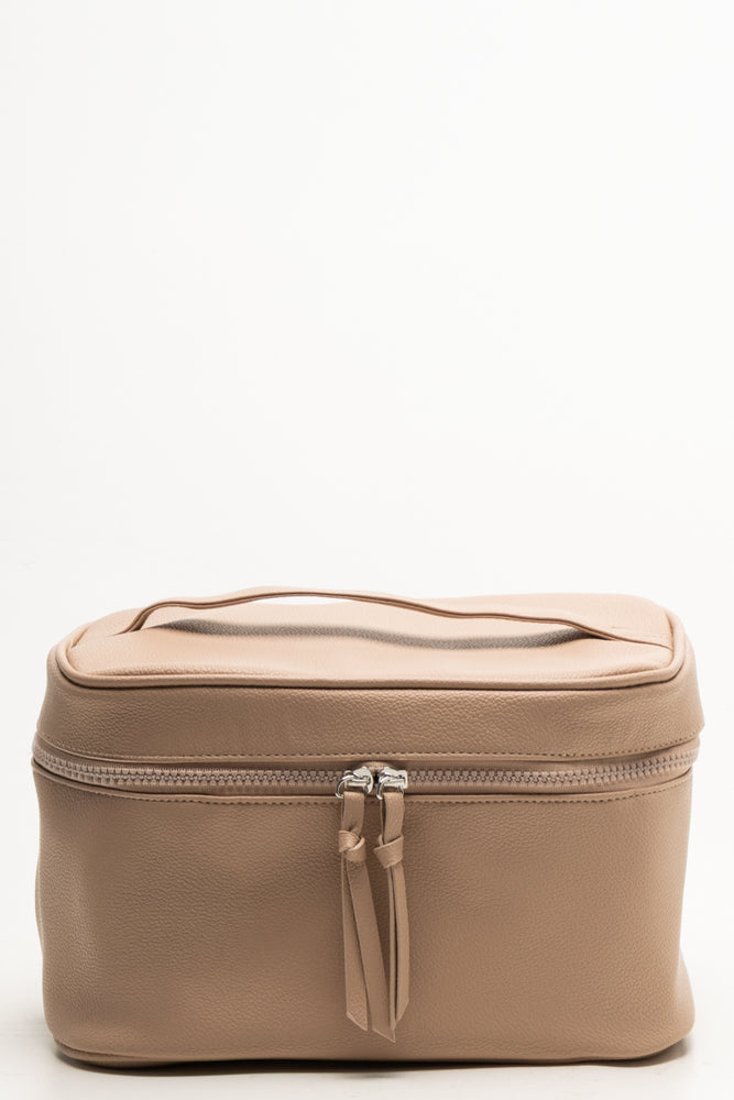 Large Textured Toiletry Bag