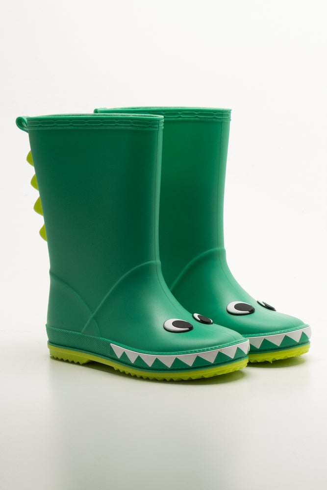 Dino Rainboots Green