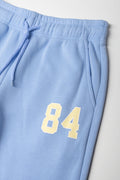 Wide Leg Trackpants Blue (1)